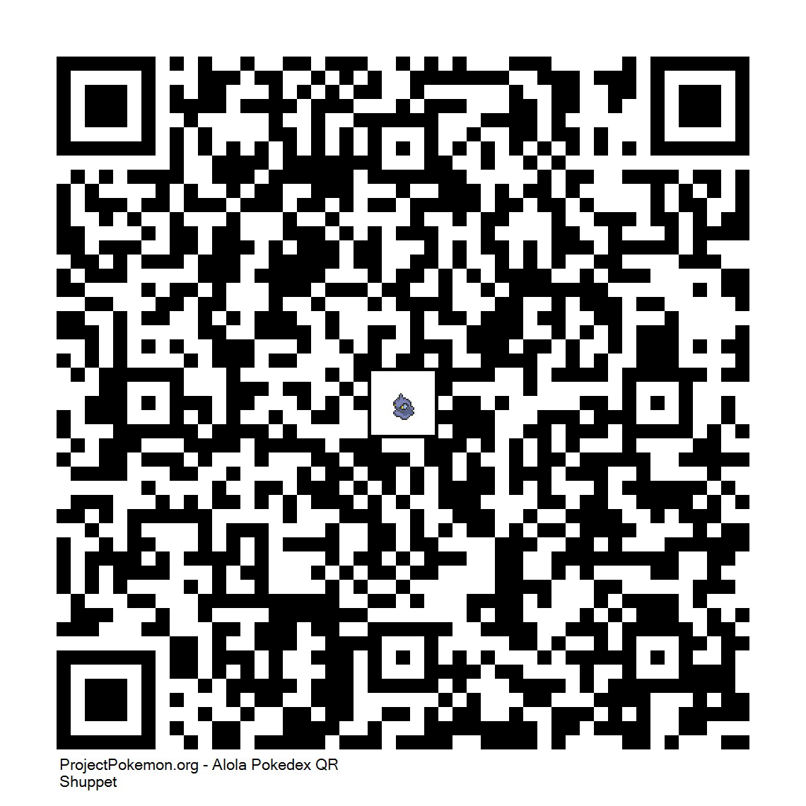 Cdigo QR de Shuppet